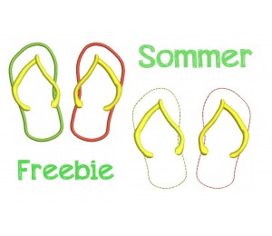 Stickdatei - Sandalen